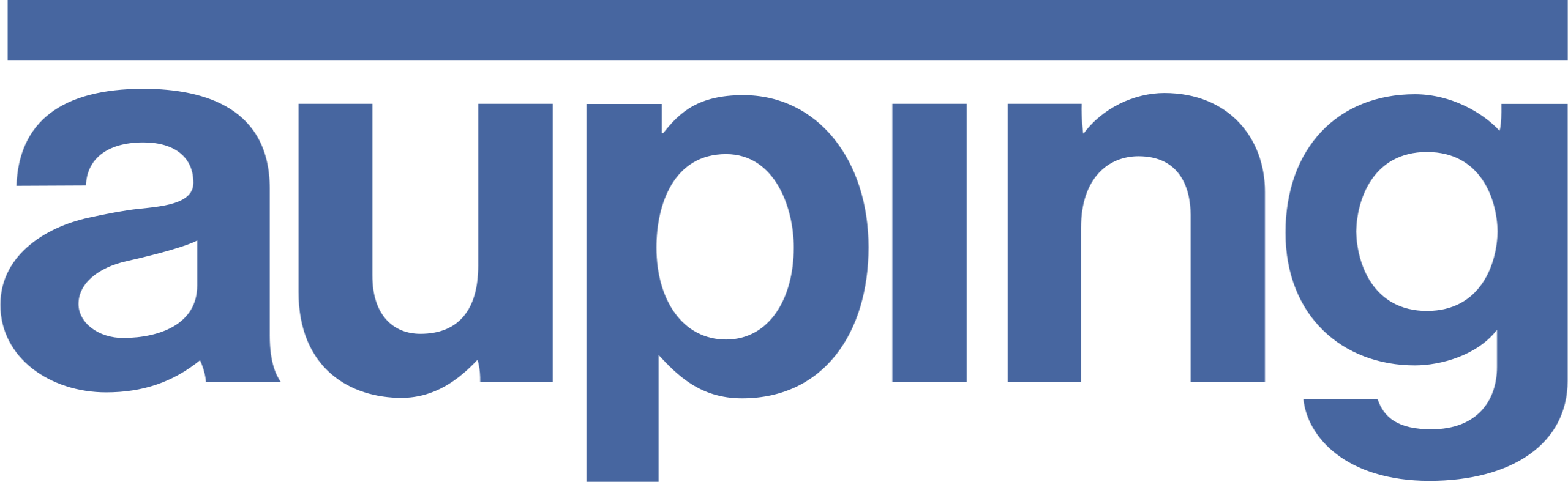 The auping company logo