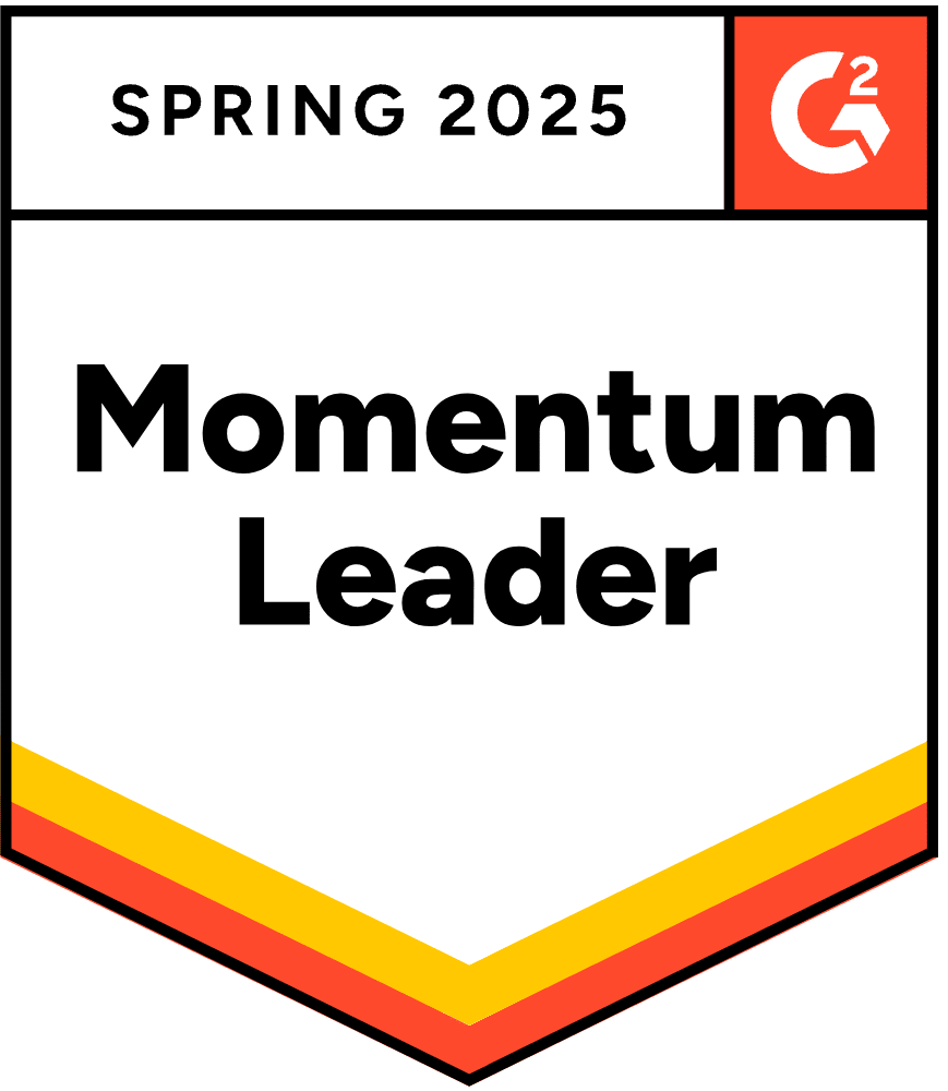 G2 Spring 2025 Badge Momentum Leader