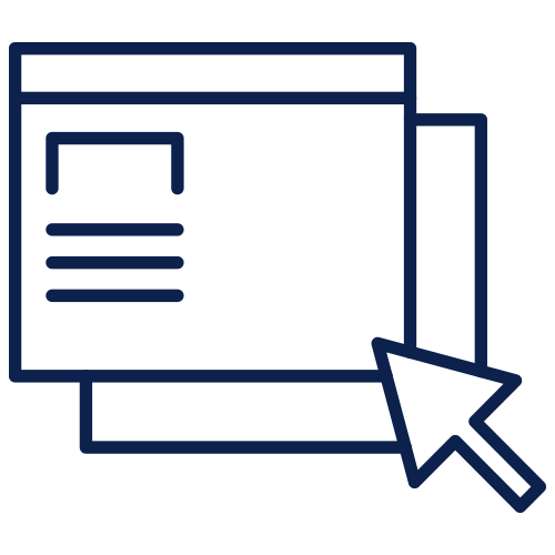 Experlogix Icons-Webpage Arrow-Indigo