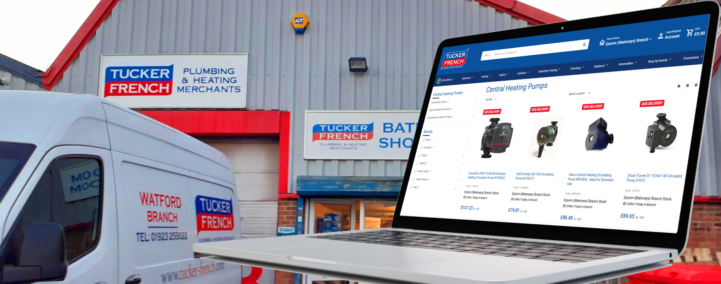 Tucker French Plumbing &amp; Heating Supplies 