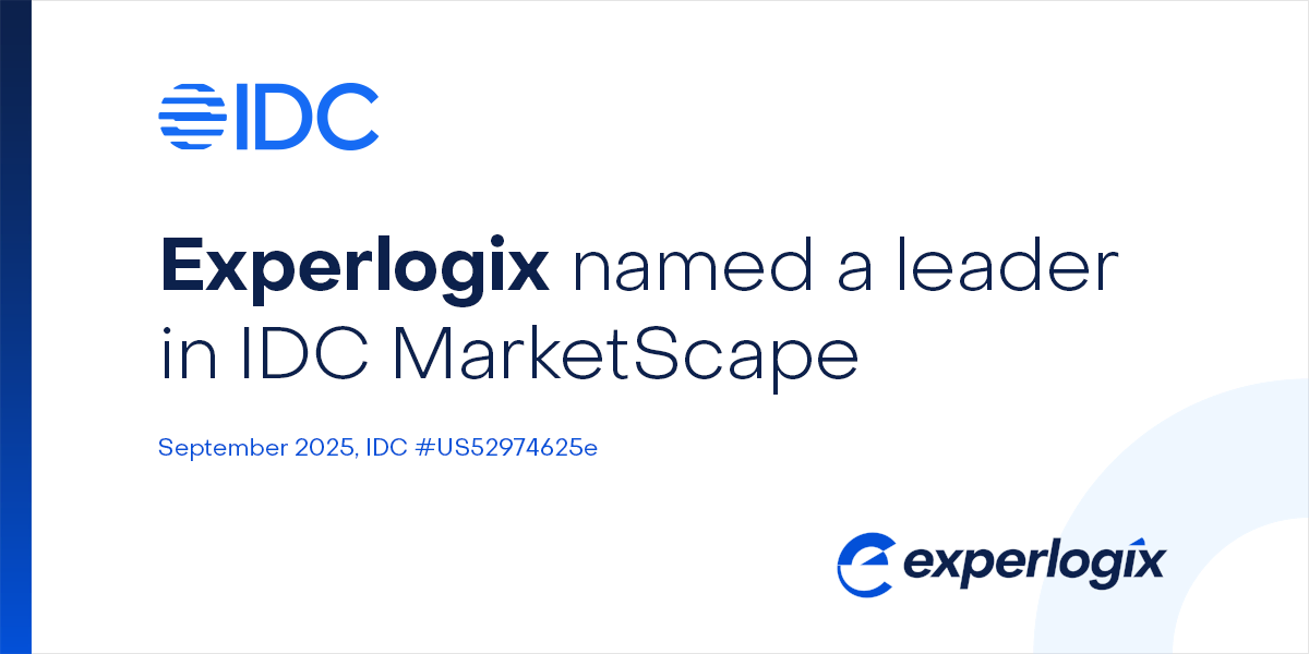 Experlogix has been named a CPQ Leader by IDC