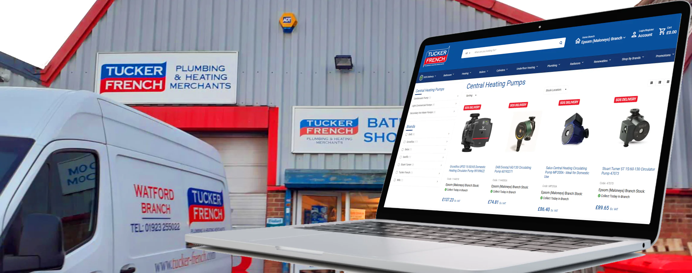 Tucker French Plumbing &amp; Heating Supplies 