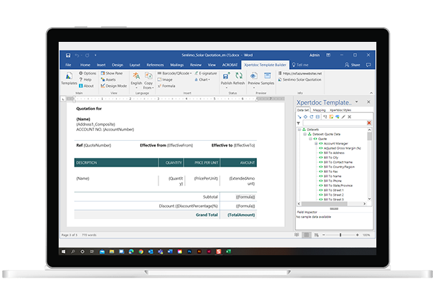 Dynamic Quote Builder