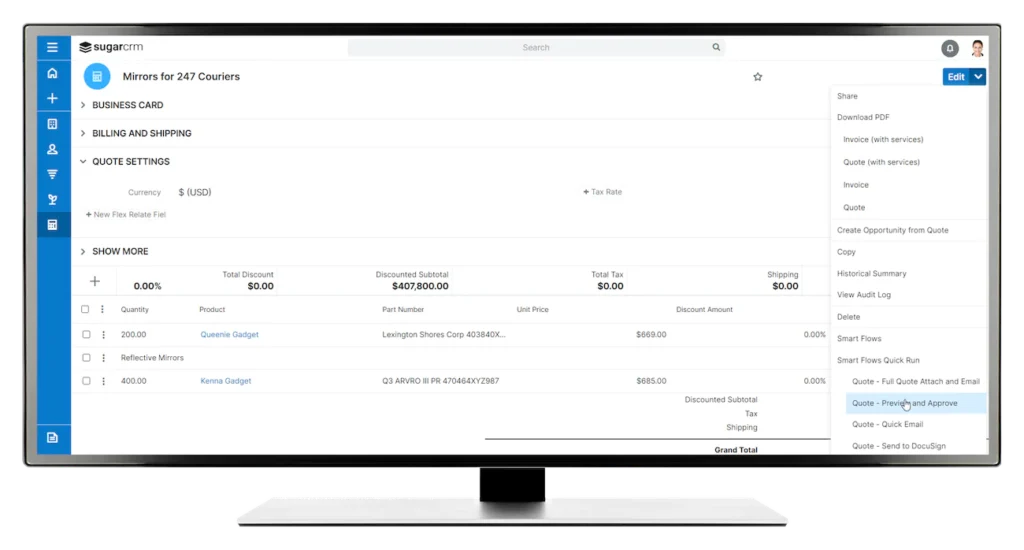 Experlogix Document Automation SugarCRM​